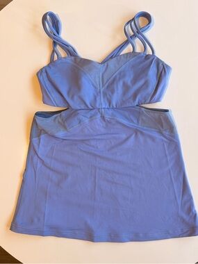 Lululemon Exquisite Tank Lavender Blue Active Tank Top Size 6